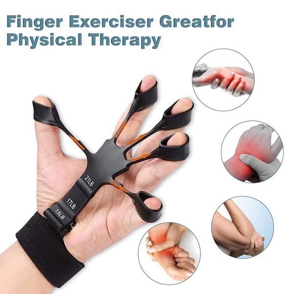 Silicone Finger Exercise Stretcher Rehabilitation Training